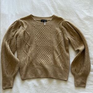 1. State Women's Camel Sweater